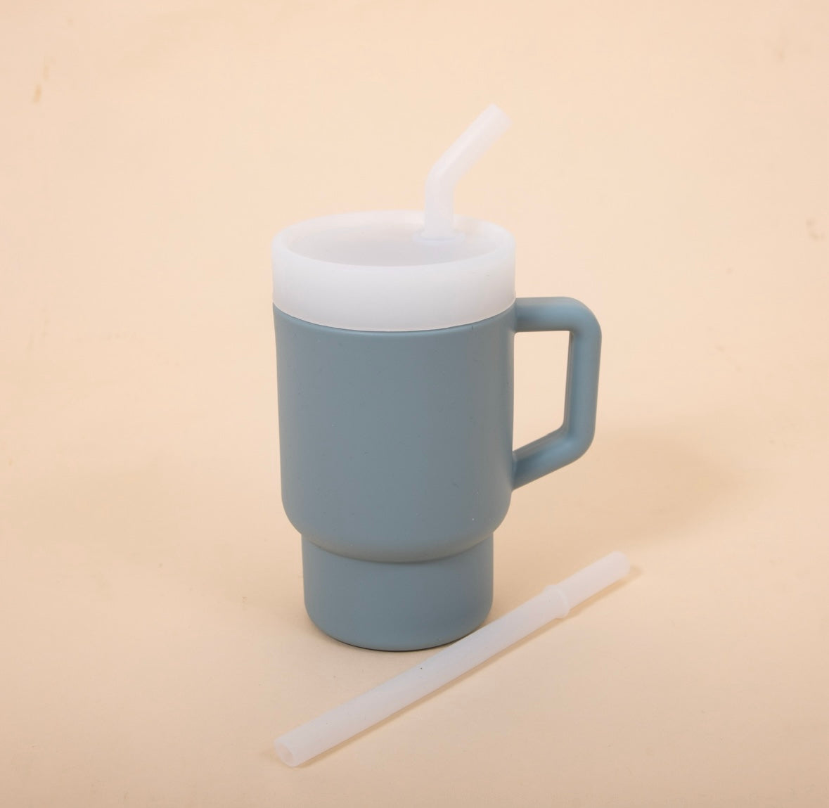 Tippy tot silicone cup - Dusty blue